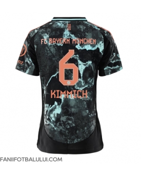 Bayern Munich Joshua Kimmich #6 Tricou Fotbal Replică 2024-25 Femei Deplasare